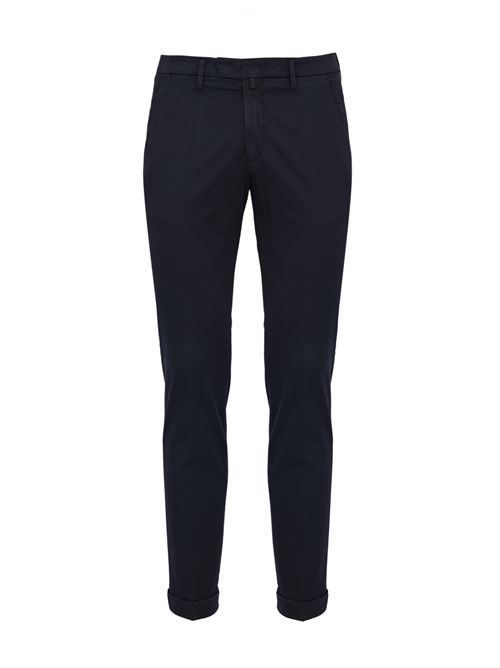 Pantalone in raso di cotone Blu BRIGLIA | BG03 30012700011
